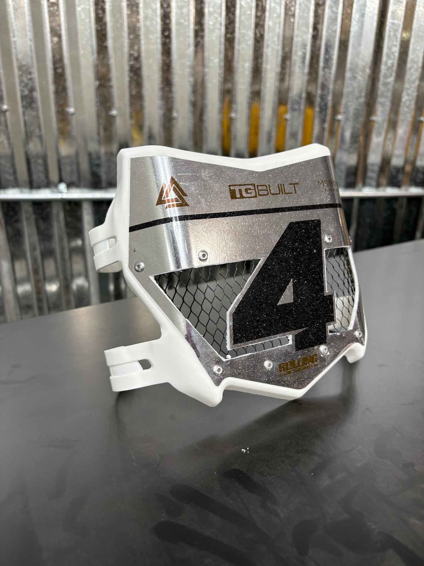 Vented Surron Plate WHITE