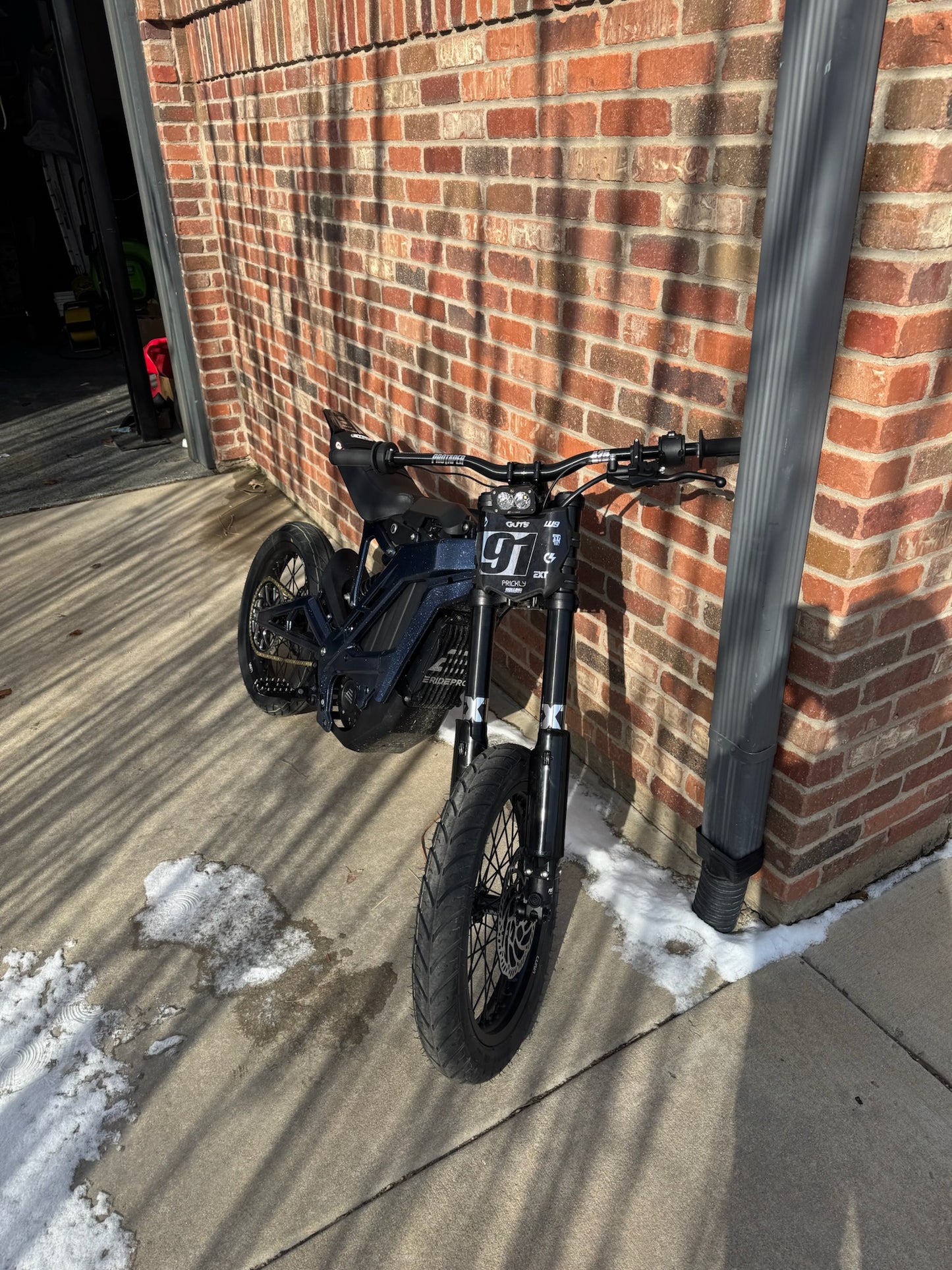 E Bike Fork Stickers