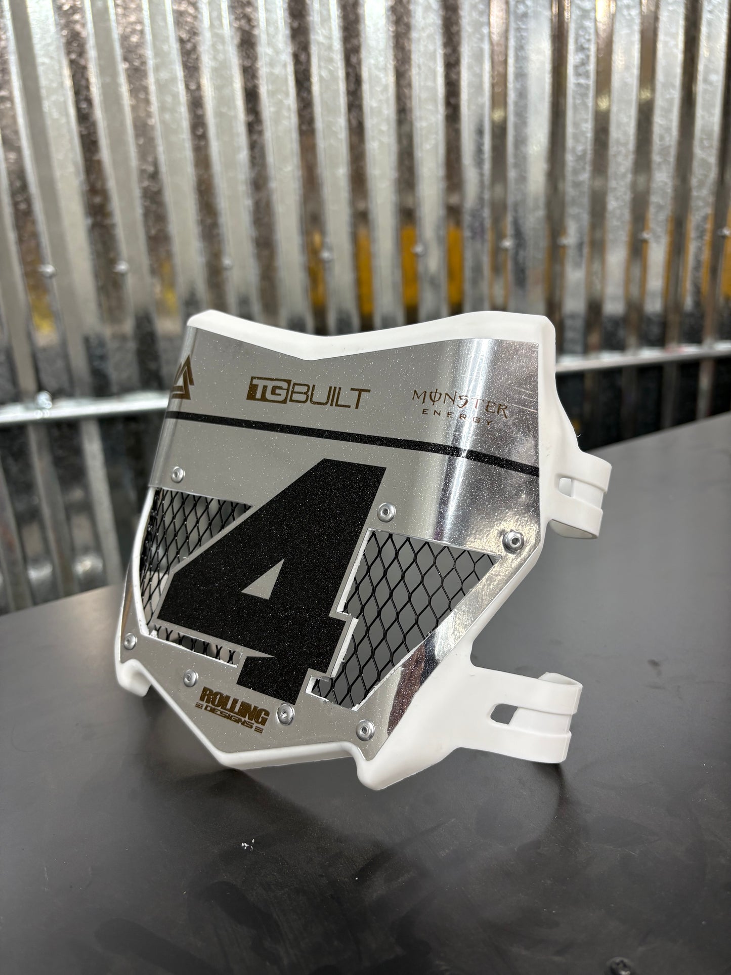 Vented Surron Plate WHITE