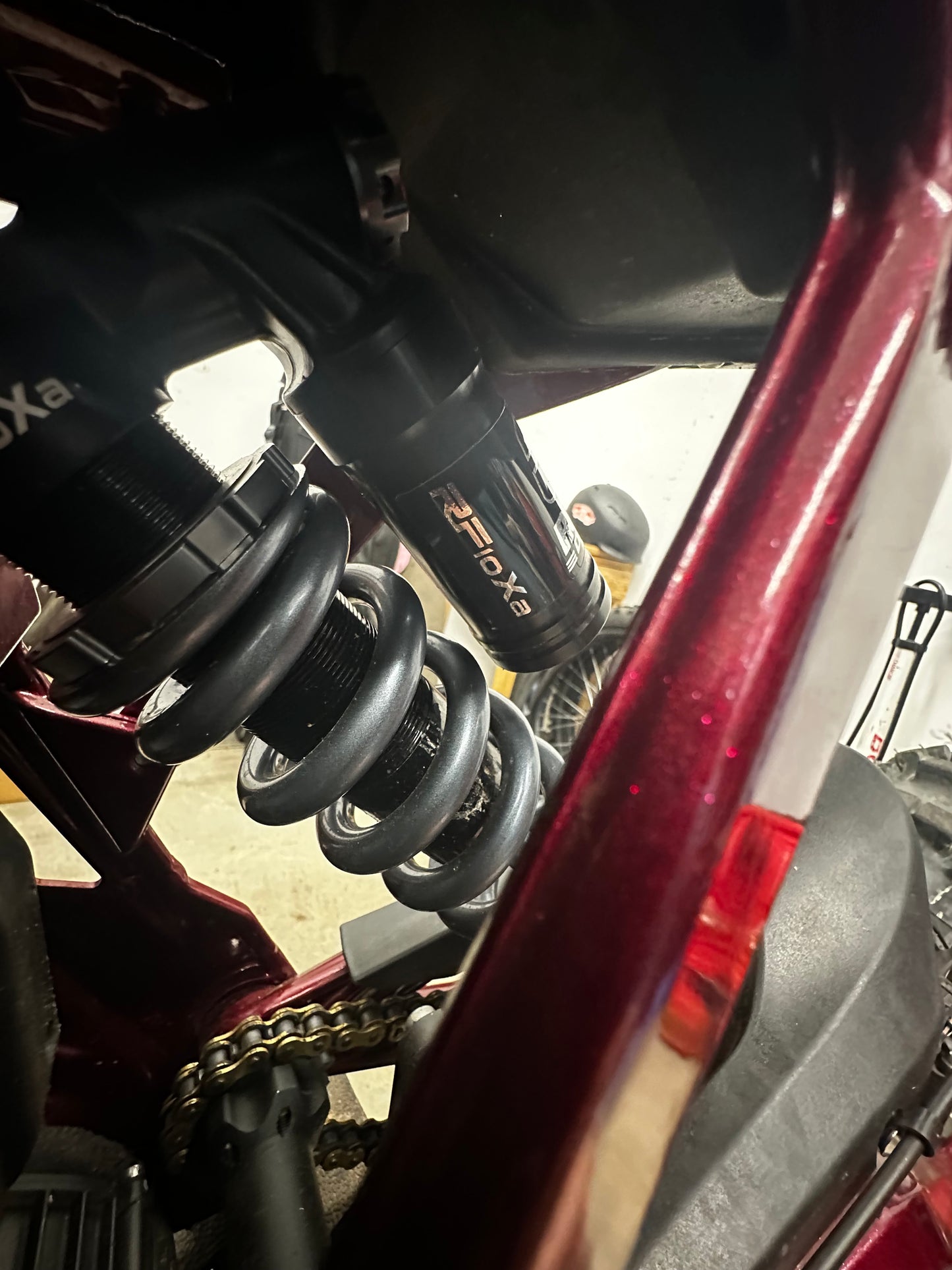 E Bike Shock Sticker