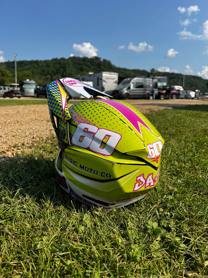 custom dirt bike helmet wraps Helmet Wrap – Rolling Designs MX