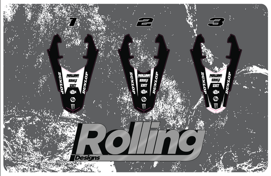 Ultra Bee Rear Fender Graphics